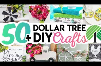 80 GENIUS Dollar Tree DIY Crafts For Home Decor